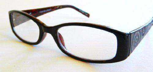Foster Grant Foster Grant / Magnivision (+1.50) Burgandy Reading Glasses with Case- M40