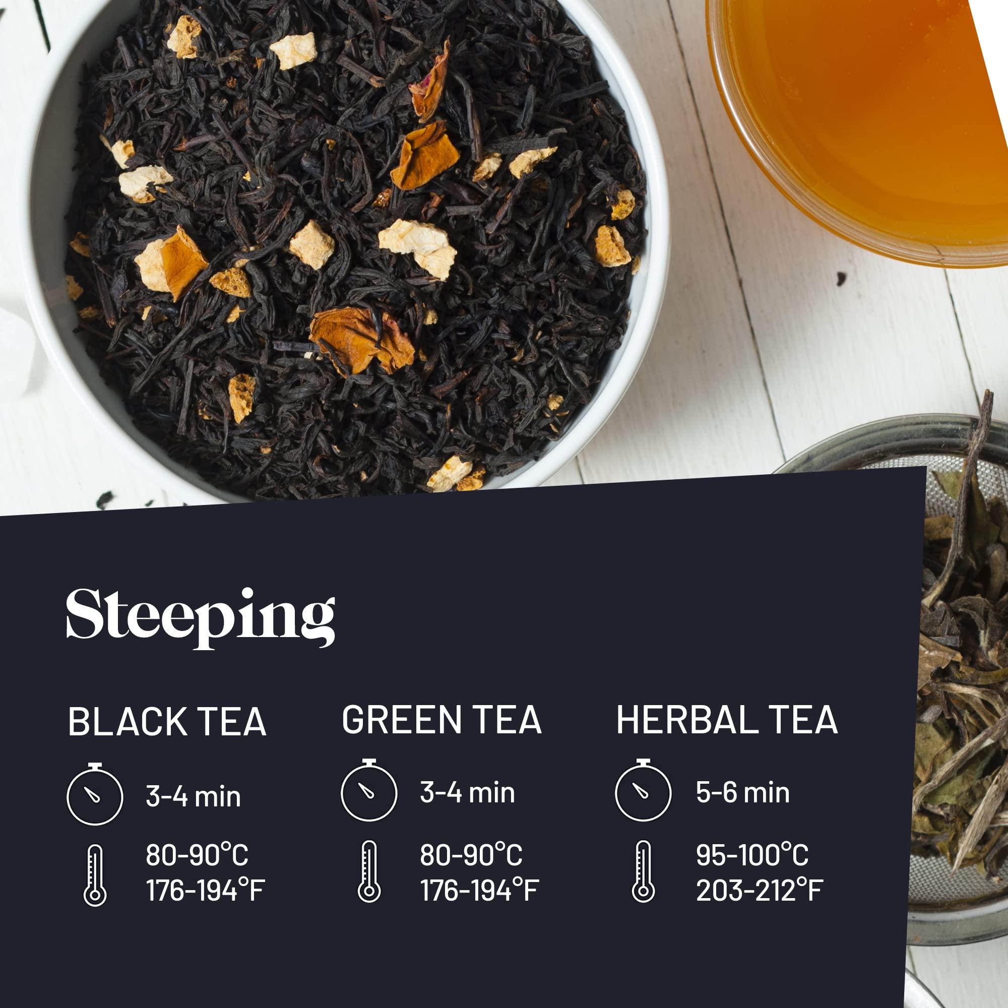 KUSMI TEA Kusmi Tea - \"The Collection\" Gift Set - 15 Iconic Kusmi Recipes + 100 Tea Bags + Tea Spoon - Organic Black, Green, White & Herbal Teas - Gift Idea for Women & Men - Loose Leaf Tea - 15 Tins of 0,9 oz