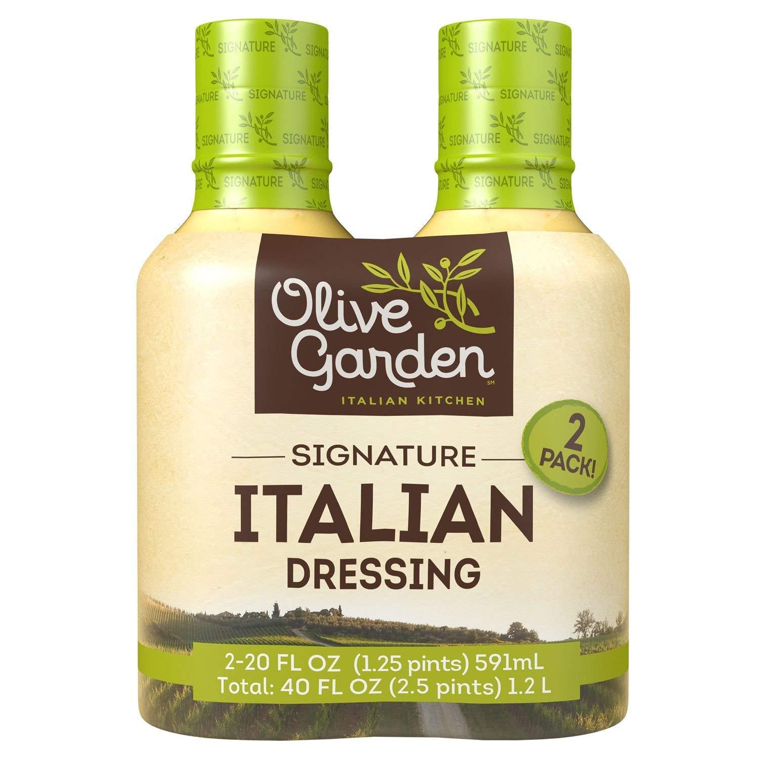 Europe Standard Olive Garden Signature Italian Dressing (20 oz. bottle, 2 ct.)