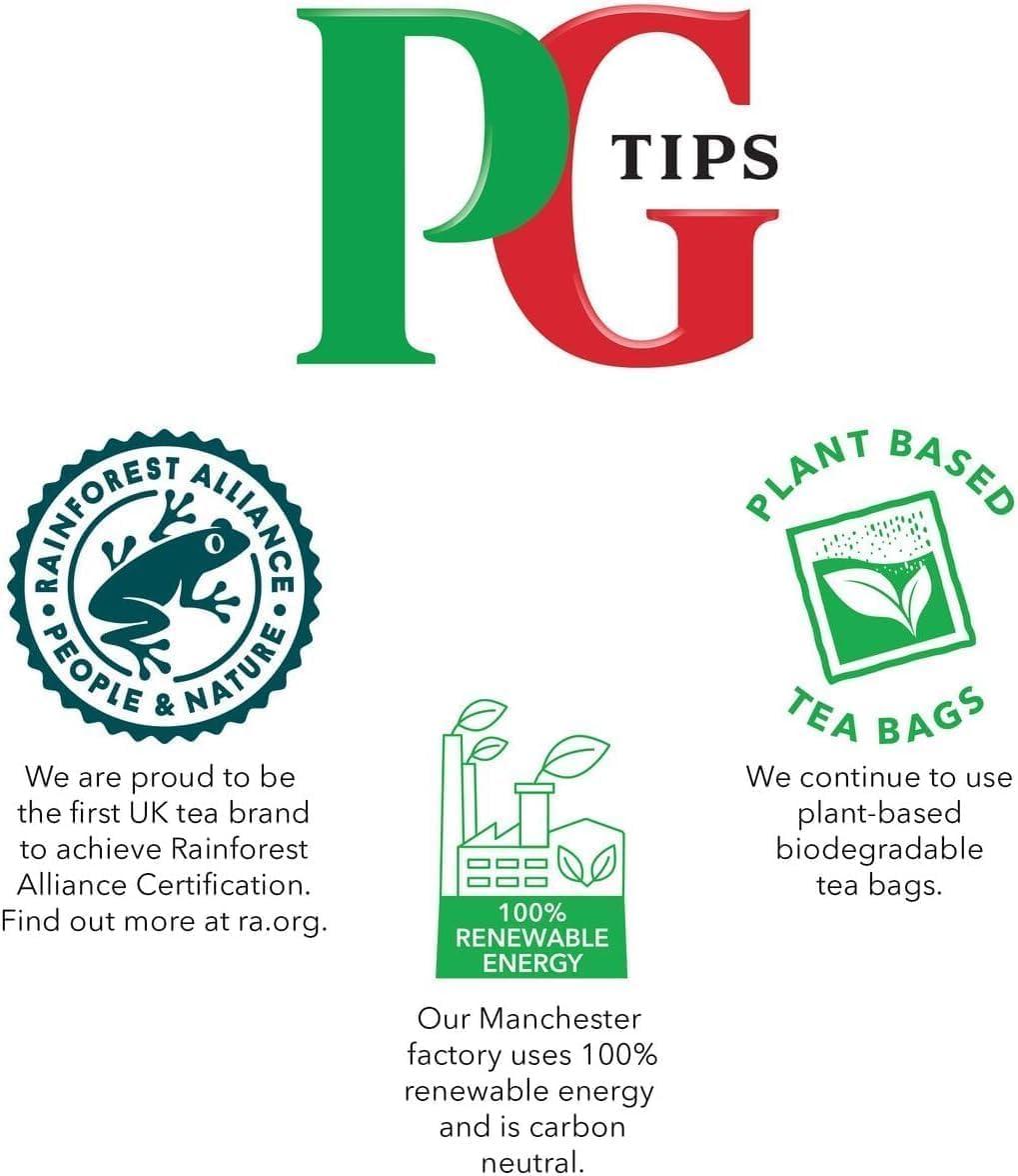 PG Tips PG Tips Black Tea Non-Pyramid Tea Bags - 240 Count (Pack of 2)