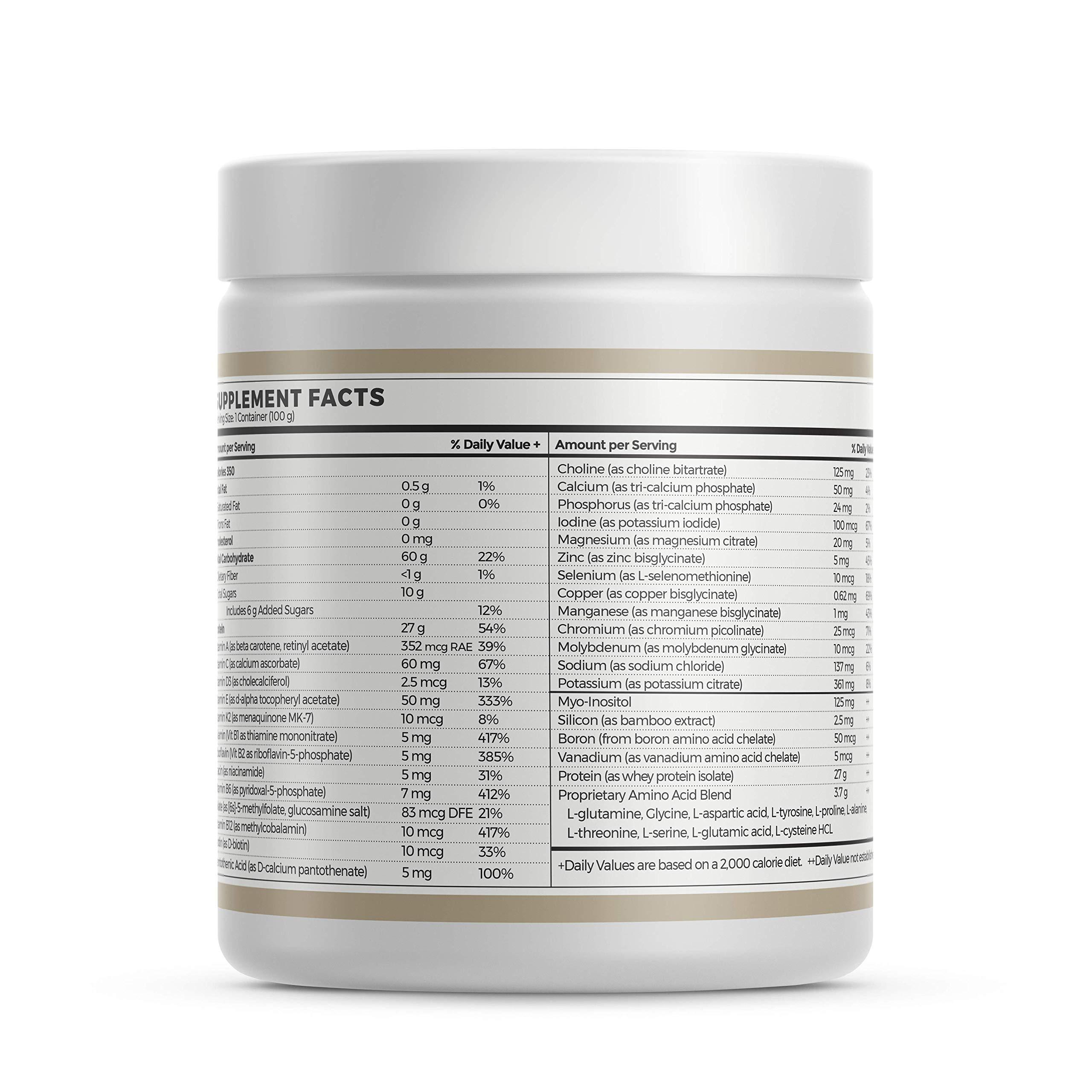 Absorb Plus Absorb Plus Elemental Shake  Nutrient-Rich Powder  Lactose-Free, Casein-Free, No Artificial Additives  Smooth, Easily Mixable Powder for Versatile Use  (100 g, Simply Vanilla)