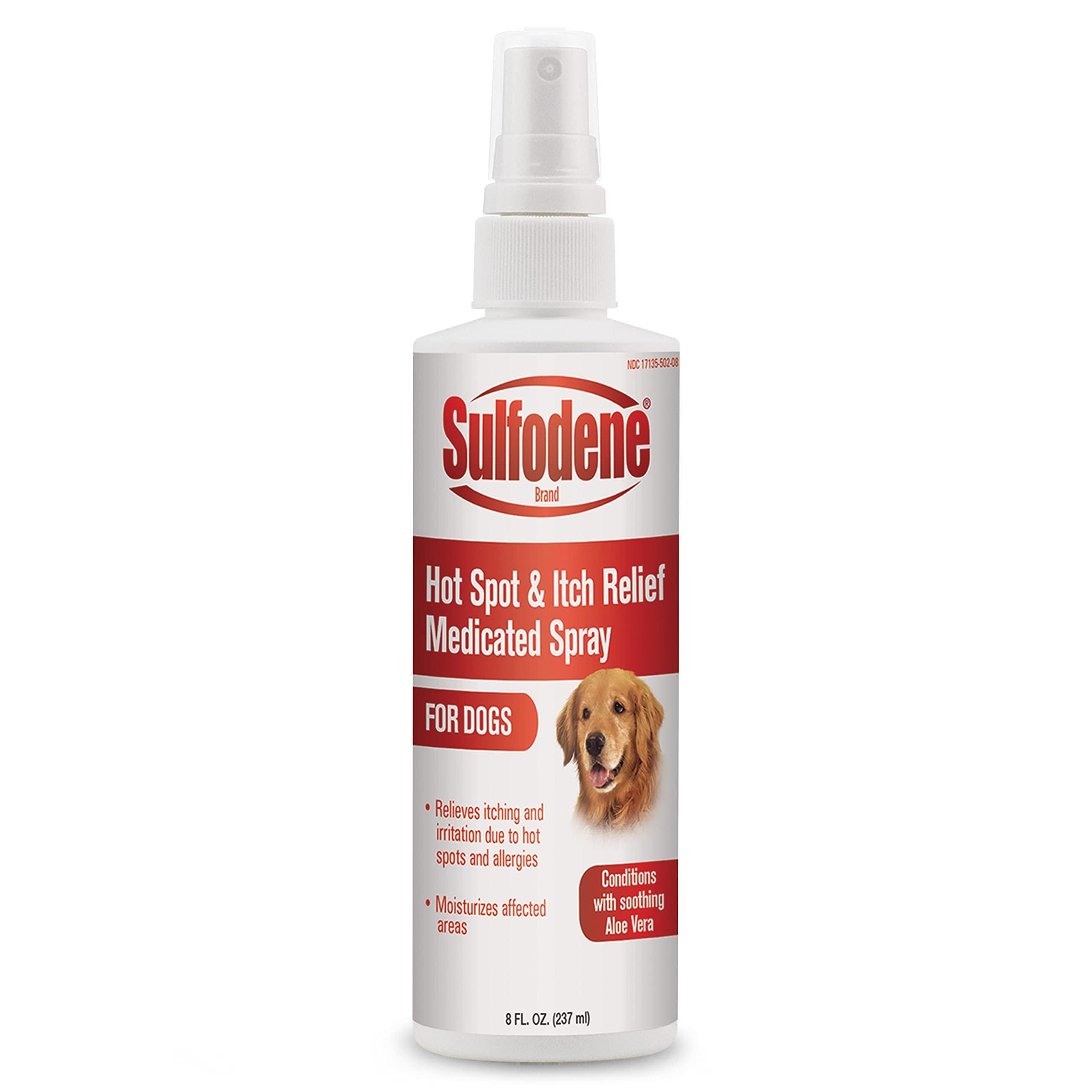 Sulfodene Sulfodene Medicated Spray (8 oz) Hot Spot and Itch Relief And Helps prevent infection Medicated
