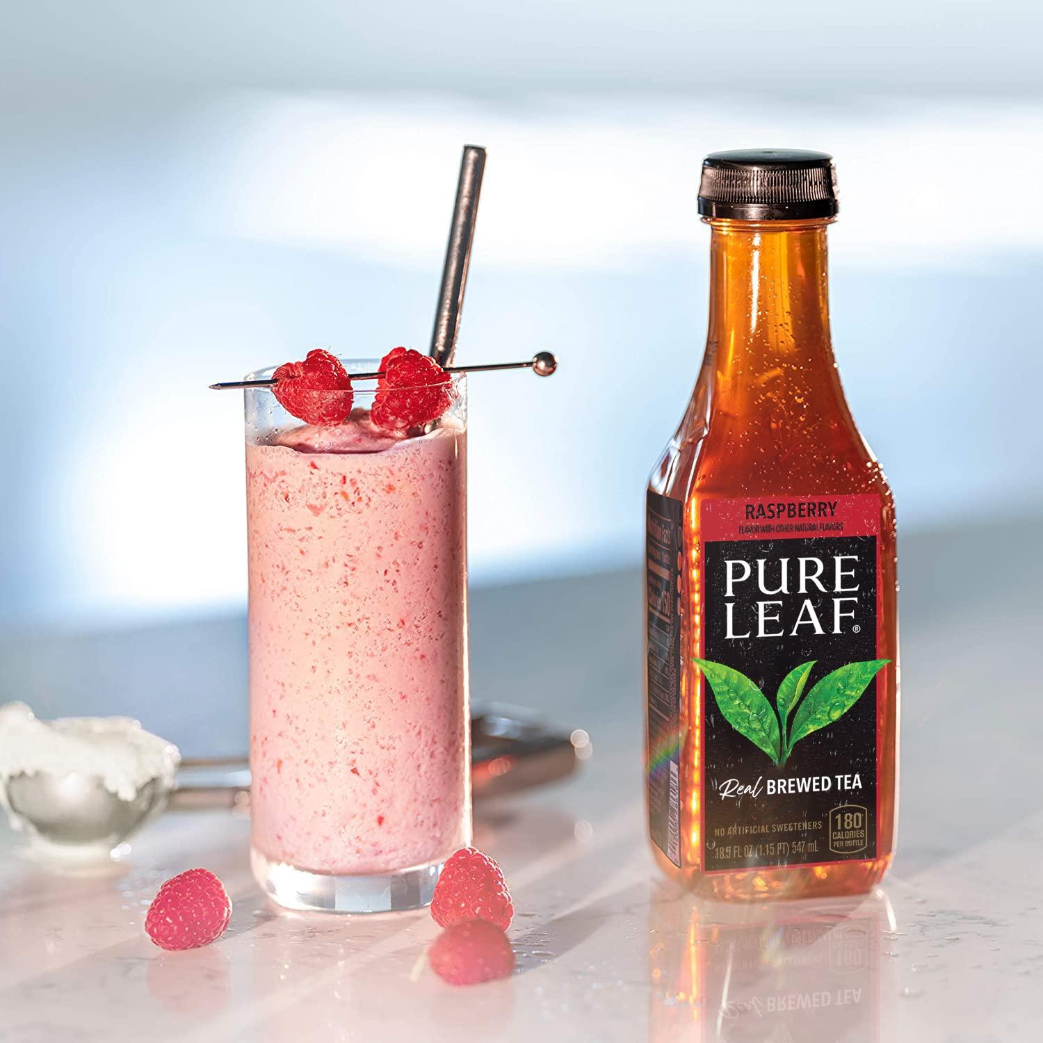 Pure Leaf Pure Leaf Bottles, Variety Pack (Sweetened Flavors) (18.5 Ounce Bottles, Pack of 12)