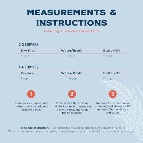 Lundberg Lundberg Basmati Rice, Organic Long Grain Brown Rice - Non-Sticky, Fluffy Aromatic Rice Grown in California, Pantry Staples, Chip Clip Included, 32 Oz