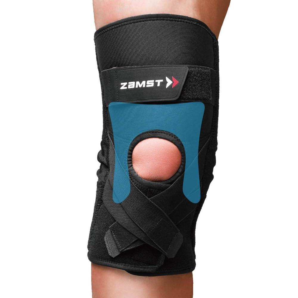 Zamst Zamst ZK-Protect Sports Knee Brace With Flexible Resin Stays Protecting the Knee Ligaments For Sprains of the ACL, MCL, LCL-for Basketball, Volleyball, Football, Soccer,Skiing (Small)