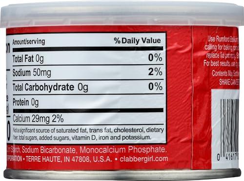 Rumford Rumford Baking Powder, Kosher, Gluten Free & Non-GMO, 4 Ounce (Pack of 24)