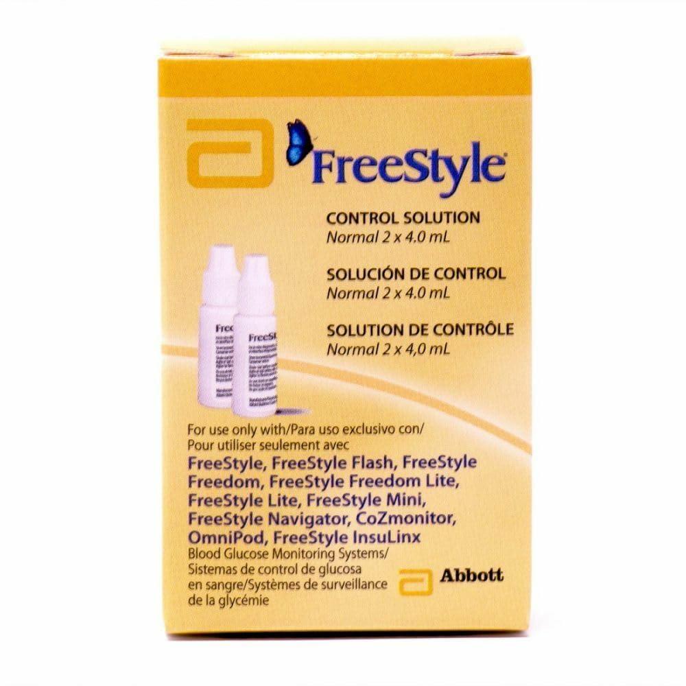 ABBOT DIABETES CARE FreeStyle Control Solution, 2x40 ml Vials