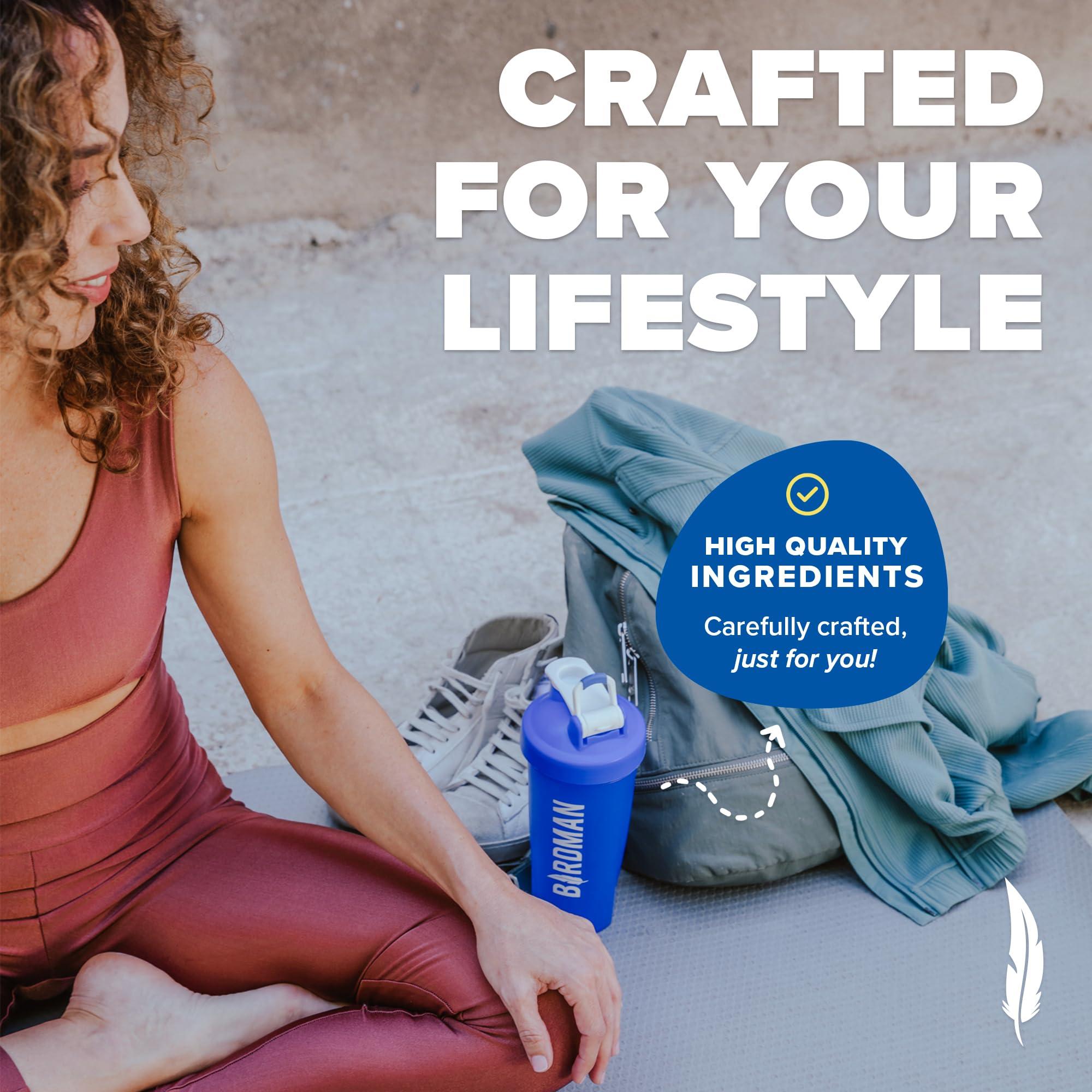 BIRDMAN BIRDMAN Falcon Vegan Protein Powder Organic, Stevia & Sugar Free, Plant Based Protein, Low Carb, Dairy Free, Keto, Non Whey Protein, Probiotic, Pea Protein | Chocolate Flavor - 60 Servings - 3.9lb