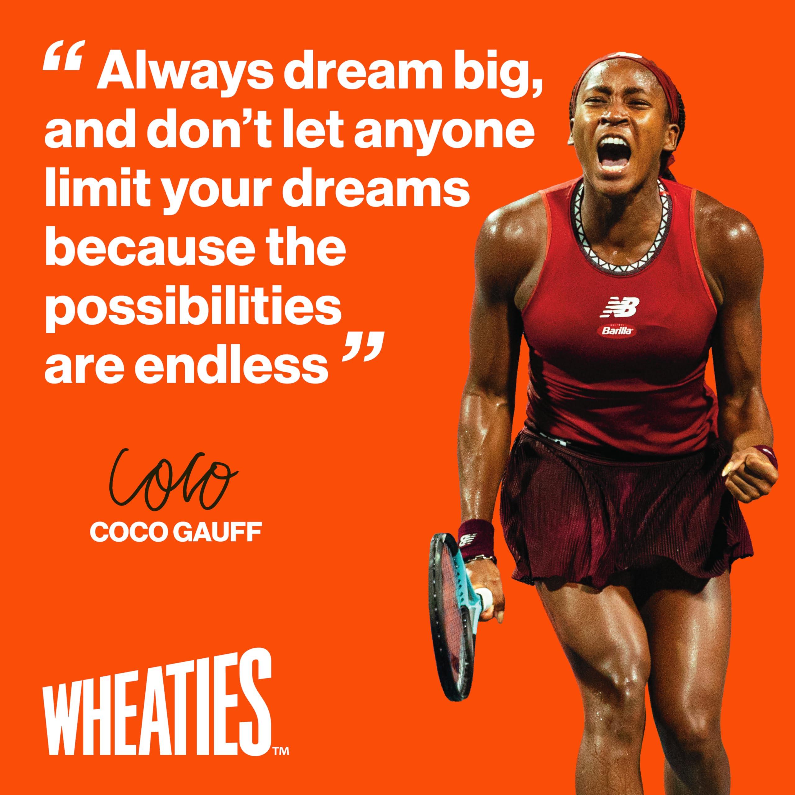 Wheaties Wheaties Breakfast Cereal, Breakfast of Champions, 100% Whole Wheat Flakes, 15.6 oz