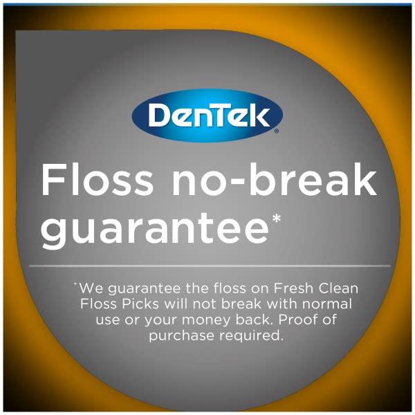 DenTek DenTek Cross Flosser Plaque Control Floss Picks, X-Shaped Floss, 75 Count, (Pack of 5)