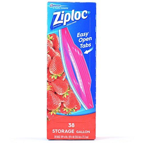 Ziploc Ziploc Storage Bags Gallon, 38 Count
