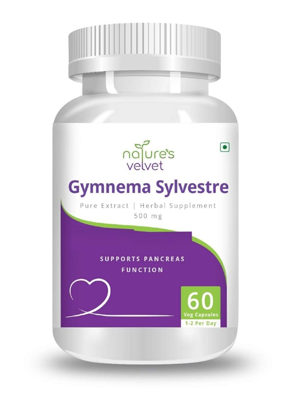 sewi78 Gudmar Capsules, Gymnema Sylvester,Controls Madhu Level & Improves 850 Mg (60 Vegetarian Capsules)