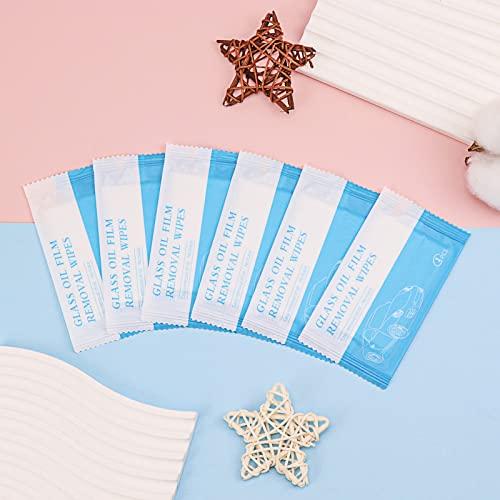 Hipruict Hipruict Car Cleaning Wipes, Set of 100 Individually Car Wipes, Fast Cleaning Car Leather Cleaner Wipes, Suitable for Car Window Glass, Floor Windows, Mirrors