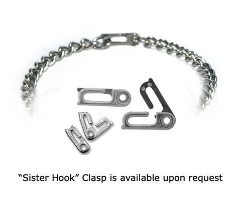 IdTagsonline Epilepsy Medical ID Alert Bracelet with Embossed Emblem from Stainless Steel. D-Style, Premium Series.