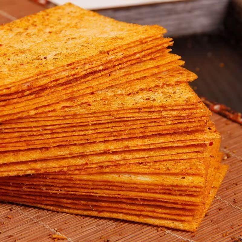 ZAOIAN Hunan Latiao 30g/Bags, Sweet Spicy Flavor Chinese Spicy Snack, Spicy Strip Small Gluten, Snacks, Instant Snacks, Spicy Snacks (10 bag)