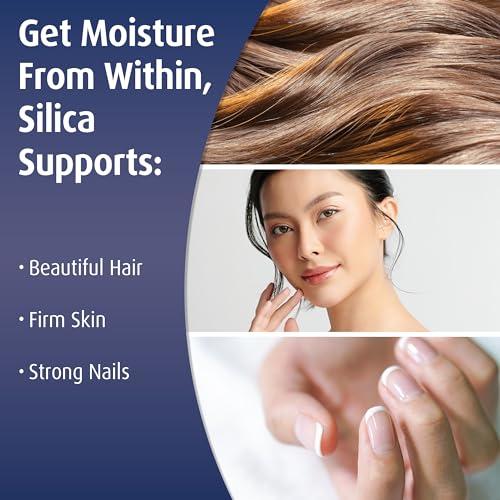 Hubner Hbner Original Silicea Gel 17 fl oz / 500 ml, 4 Pack, for Hair, Skin, Nails, and Connective Tissue, Pure Colloidal Silica Gel Formula, No Additives or Preservatives