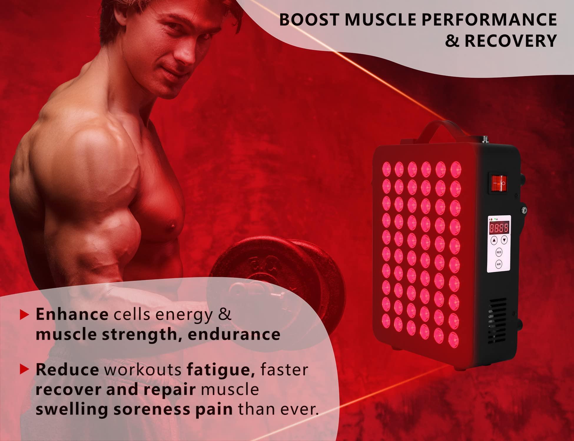 supersred supersred Red Light Therapy Panel, Infrared Red Light Therapy Lamp for Body with Stand, Medical Grade 660nm and 850nm Near Infrared Led Red Light Therapy for Face Device at Home