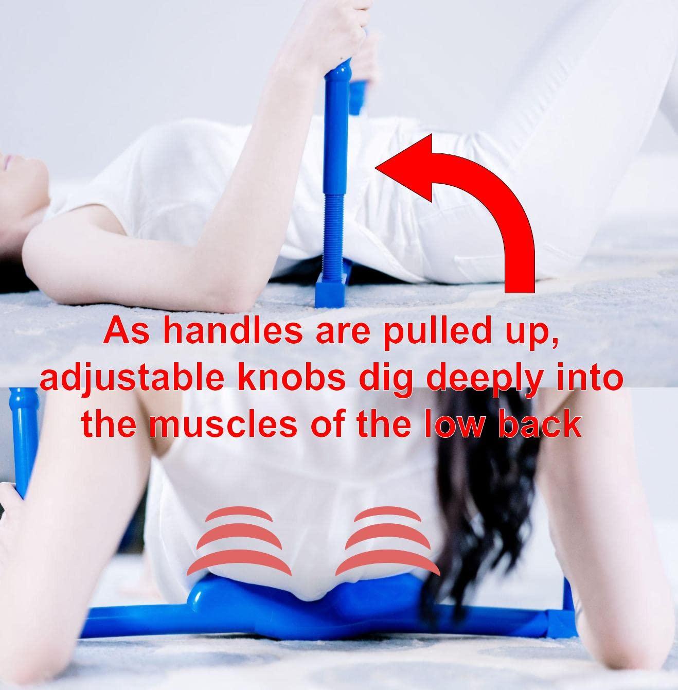 The Deep Tissue Doc The Deep Tissue Doc Low Back Massager for deep Tissue Massage of Low-Back