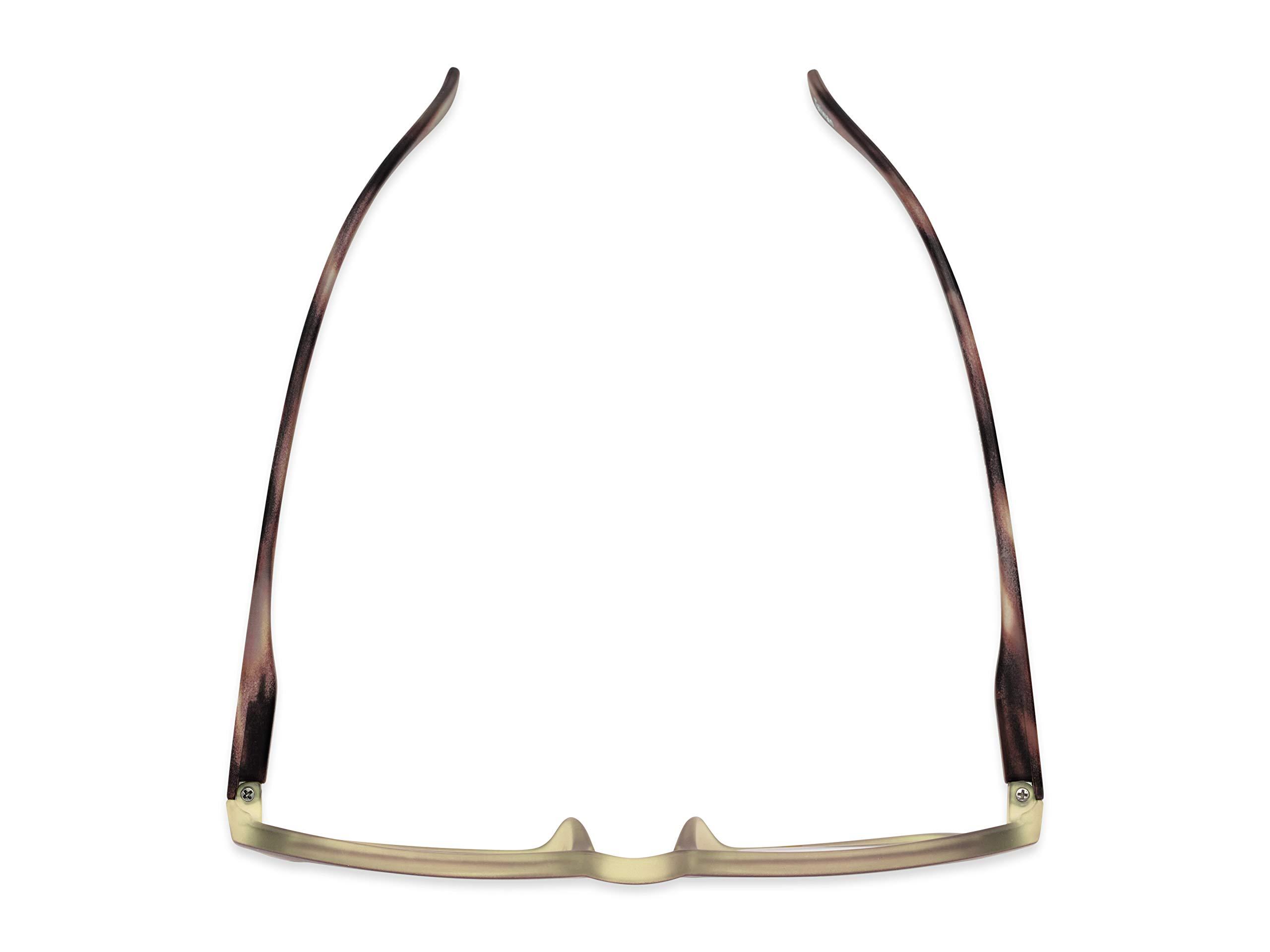 Readers Readers.com Reading Glasses: The Blaire Blue Light Reader square Style for Men and Women