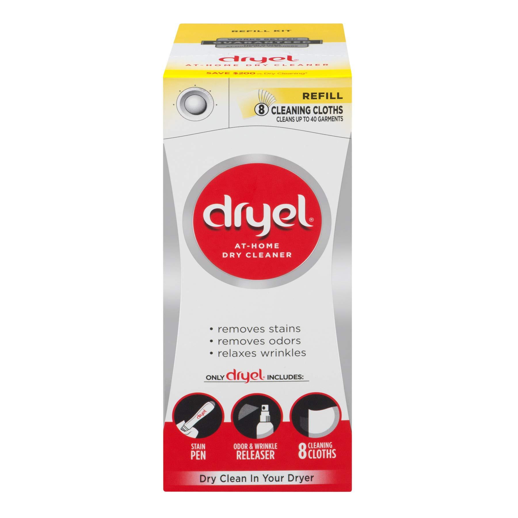 dryel Dryel At-Home Dry Cleaner Refill Kit, 8 Count