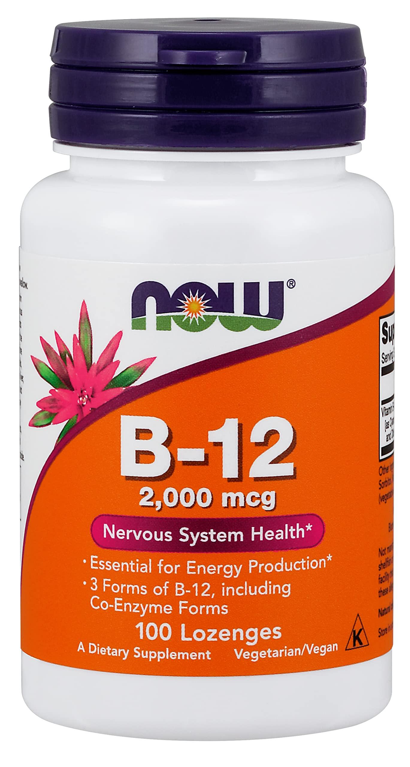 NOW B-12 2000 mcg 100 loz