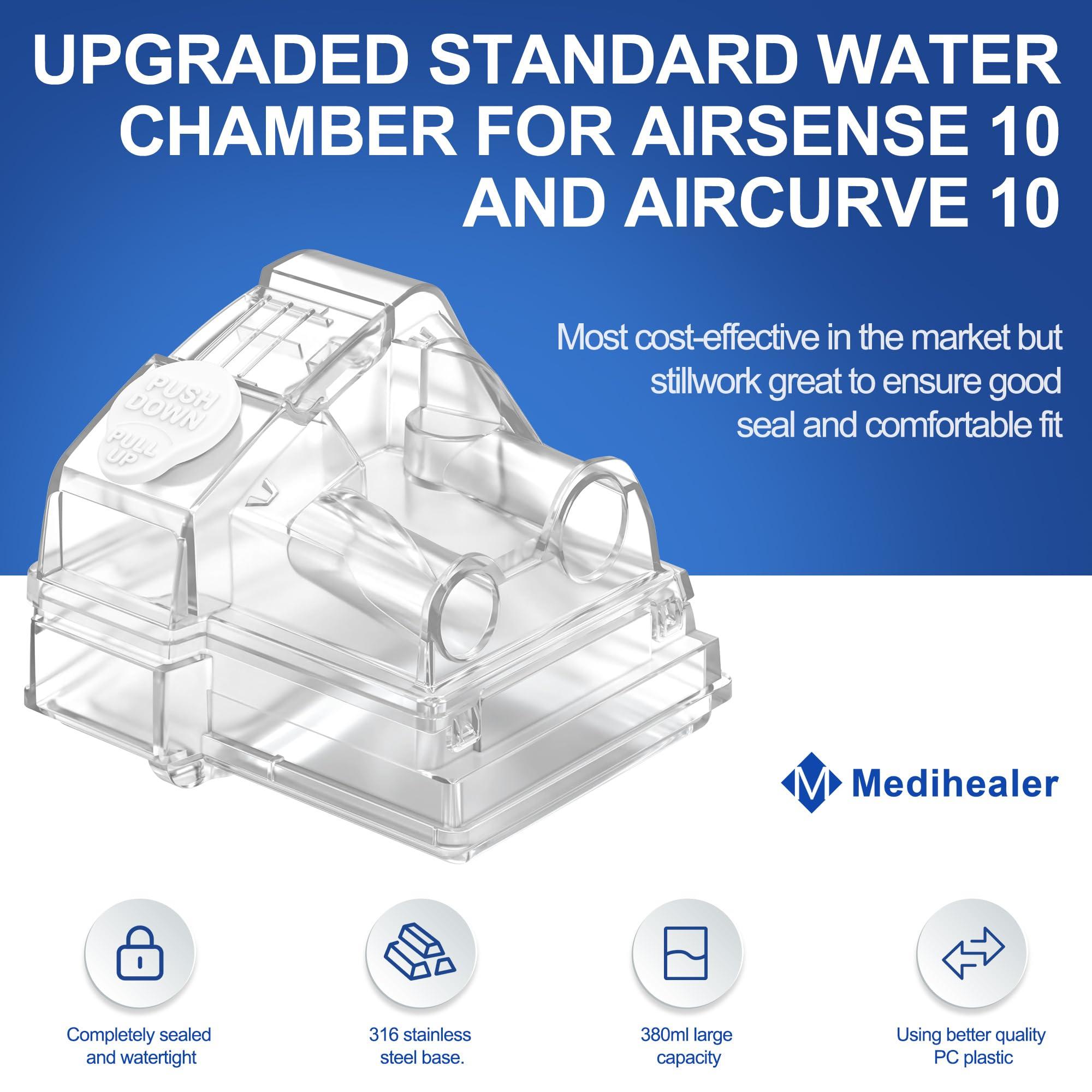 Medihealer Replacement Water Chamber for Air Sense 10, HumidAir Water Tub for S10 Series, 380ml Upgraded Standard Humidifier Tub,Great-Value Supplies by Medihealer.
