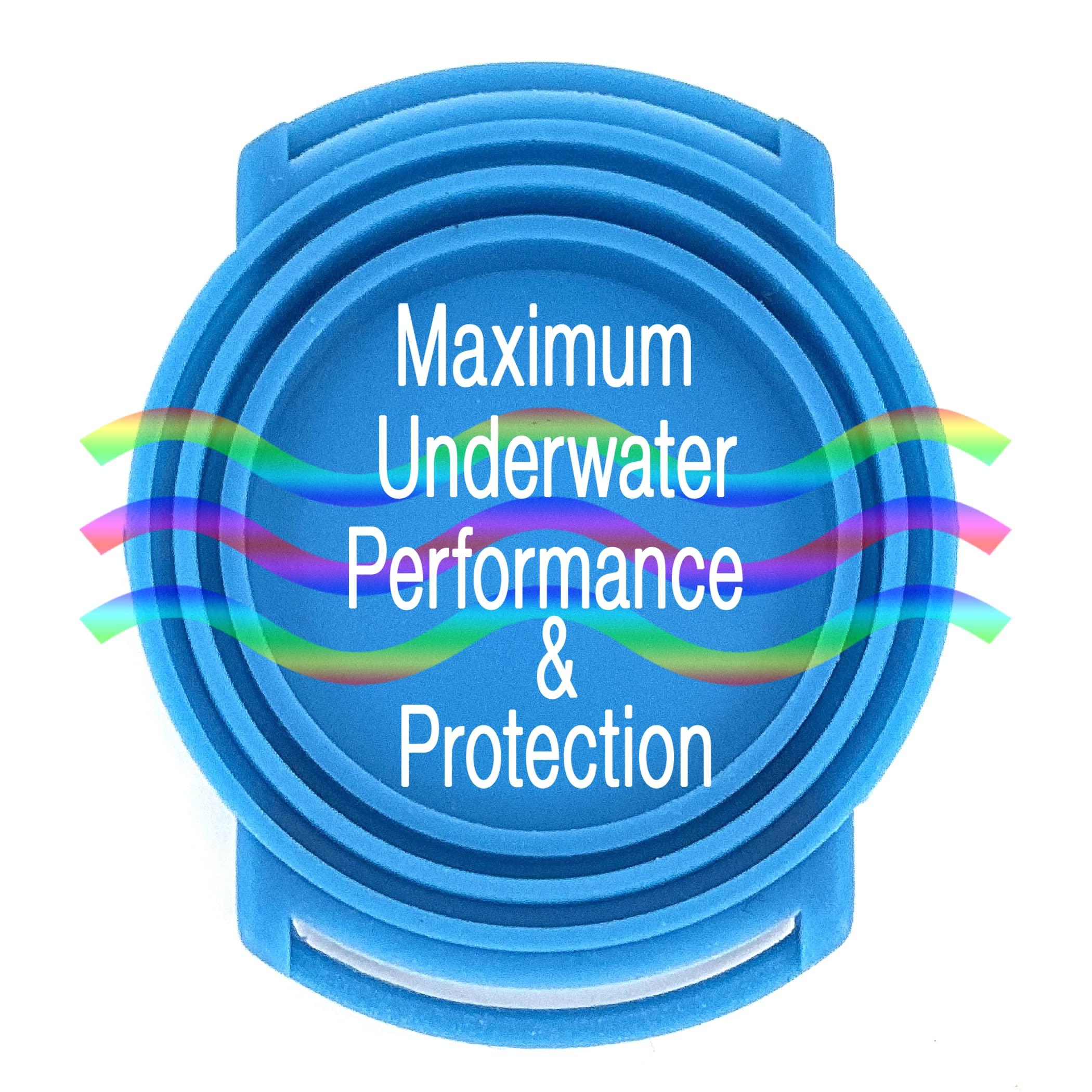 Libre Shield Libre Shield Freestyle Armband 2 for Freestyle Libre 1 & 2 14 Day : up to 30\" Inch Adjustable Flexible Transmitter Protection Sensor Cover - Sensor Saver - No More Adhesive Patches (Aquarius)