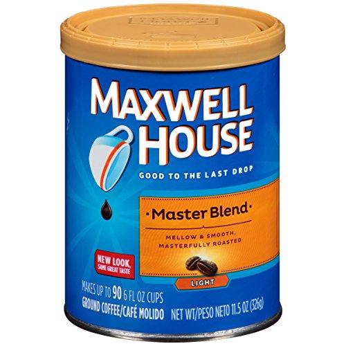 MAXWELL HOUSE Maxwell House Master Blend Mild Ground Coffee 11.5 oz (Pack of 6)