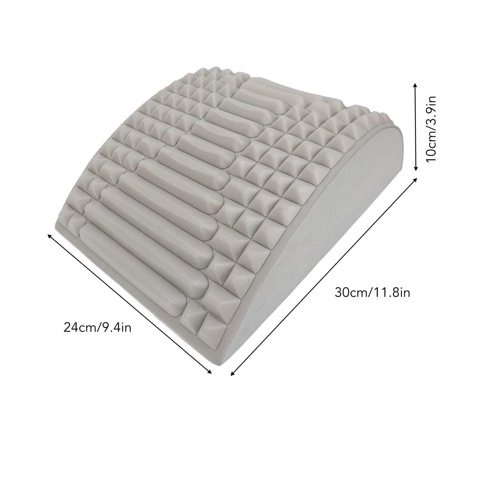 Diydeg Back Stretcher for Lower Back Pain Relief, Neck Cracker Back Cracker Board, Back Cracking Device, Back Massager for Scoliosis, Spine Decompression, Neck and Shoulder Relaxer (Grey)