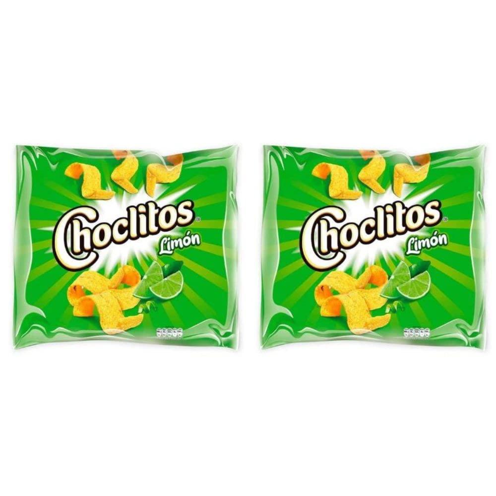 No applicable Choclitos de Limon (24 pack) Corn chips Salty Lemon snack for Snack lovers Colombian snack mecato colombiano Colombian food Colombian Candy