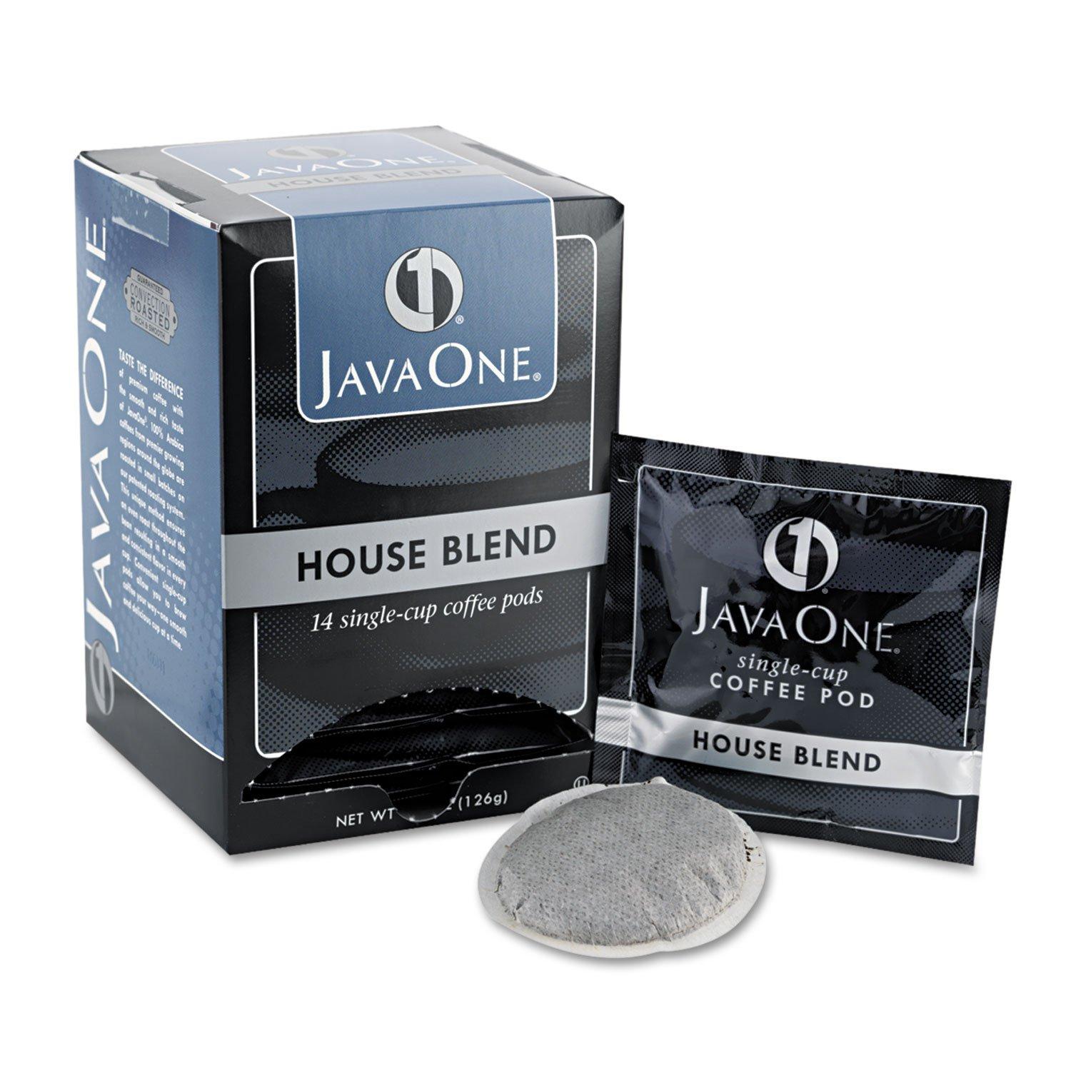 Java One Java One Coffee Pods, Hazelnut Creme, Single Cup, 14/box