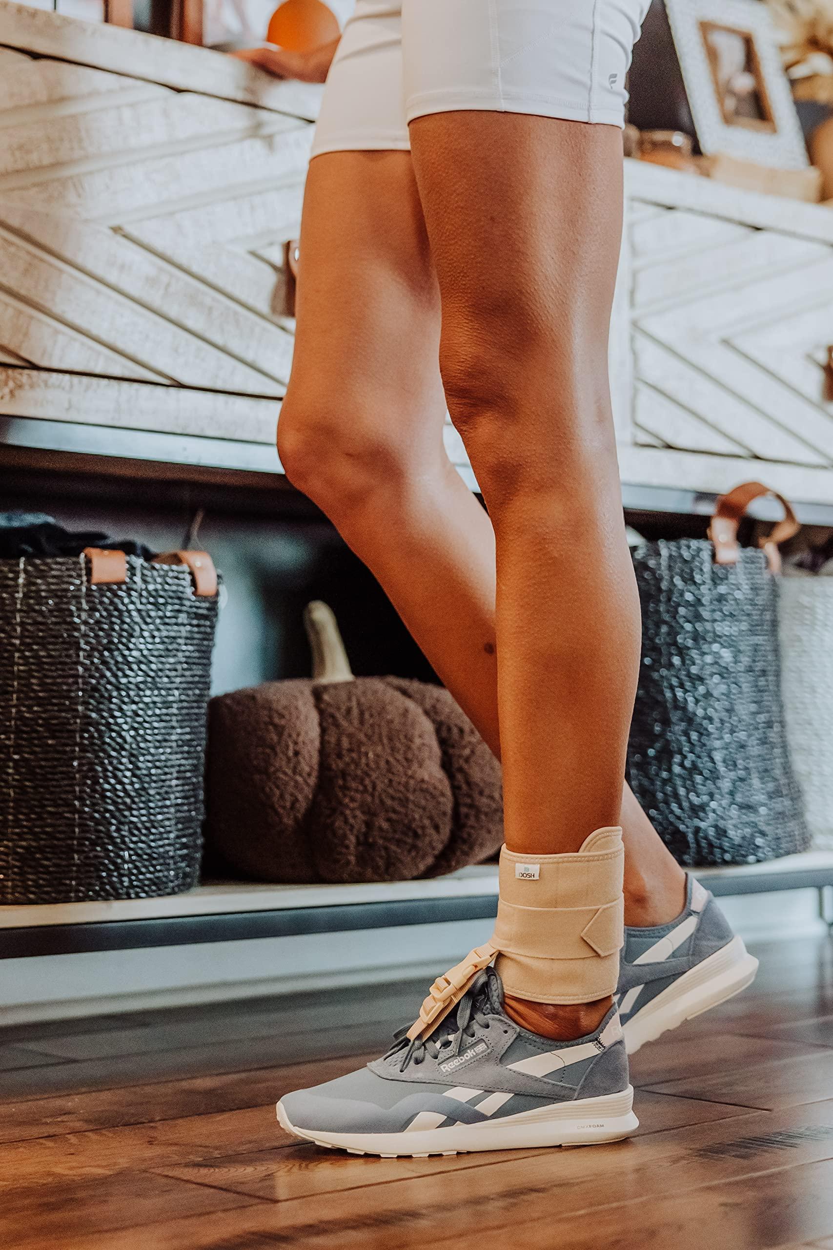 Dosh Dosh AFO Foot Drop Brace - Drop Foot Brace for Walking - AFO - Unisex (Beige)