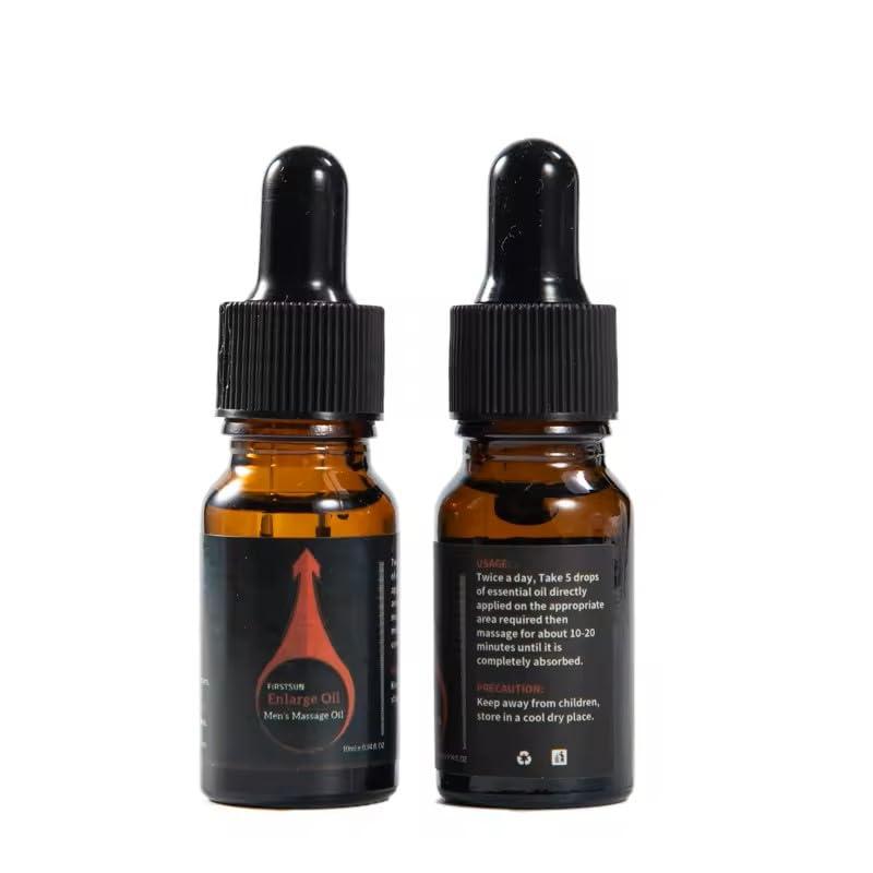 FIRSTSUN FirstSun Enlarge and Permanent Thickening Growth Men Energy Massage Essential Oil for Sex, Increase Dick Liquid for Health Care, Lateness Performance,Strength,Thicker (2 Packs)