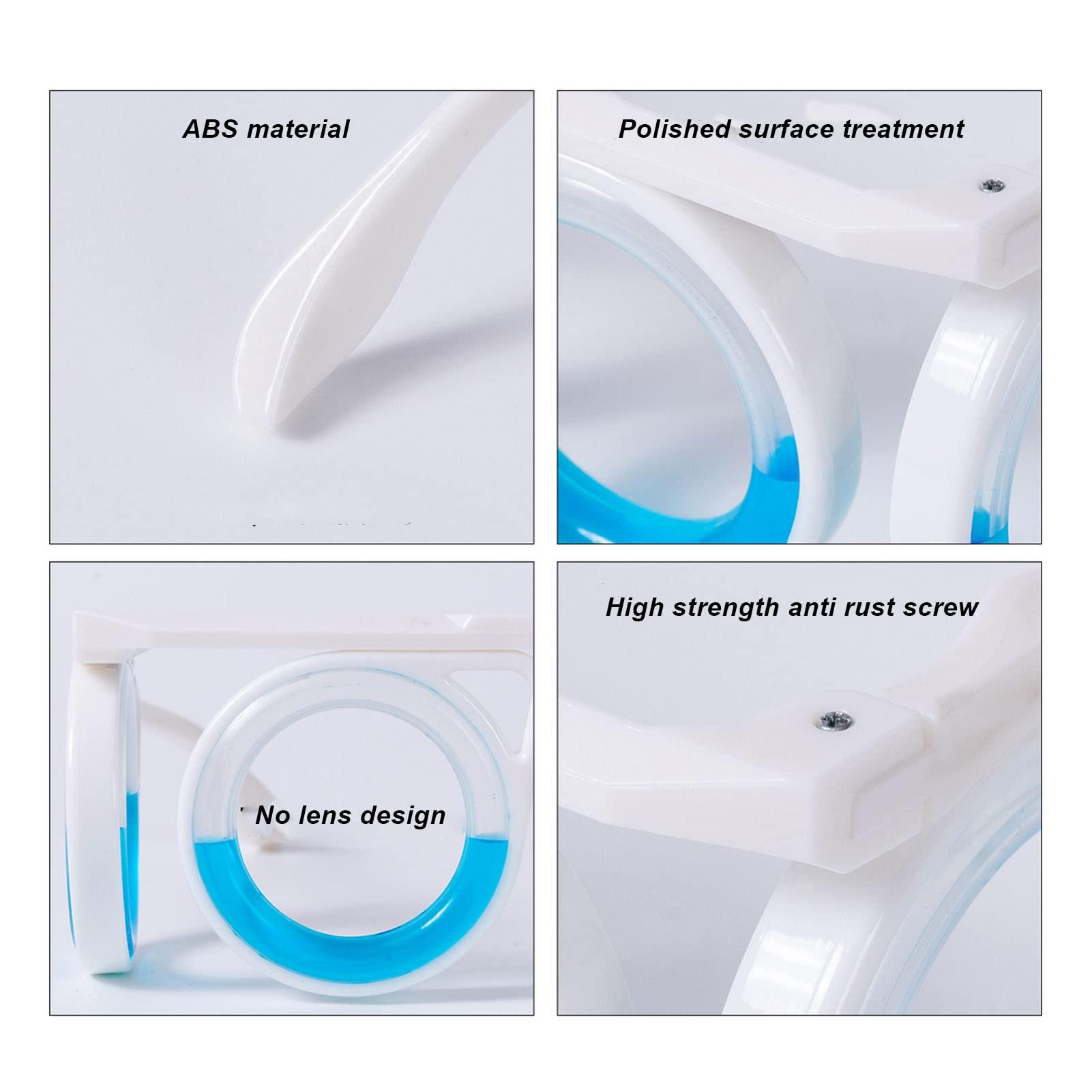 Brrnoo Boarding Glasses Motion Sickness Glasses Anti Motion Sickness and Wearable Nausea Goggles for Adults and Children Car Sickness Sickness