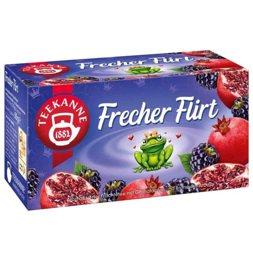 Teekanne Teekanne - Frecher Flirt Pomegranate and Blackberry Fruit Tea Bags 55g (20 Tea Bags)