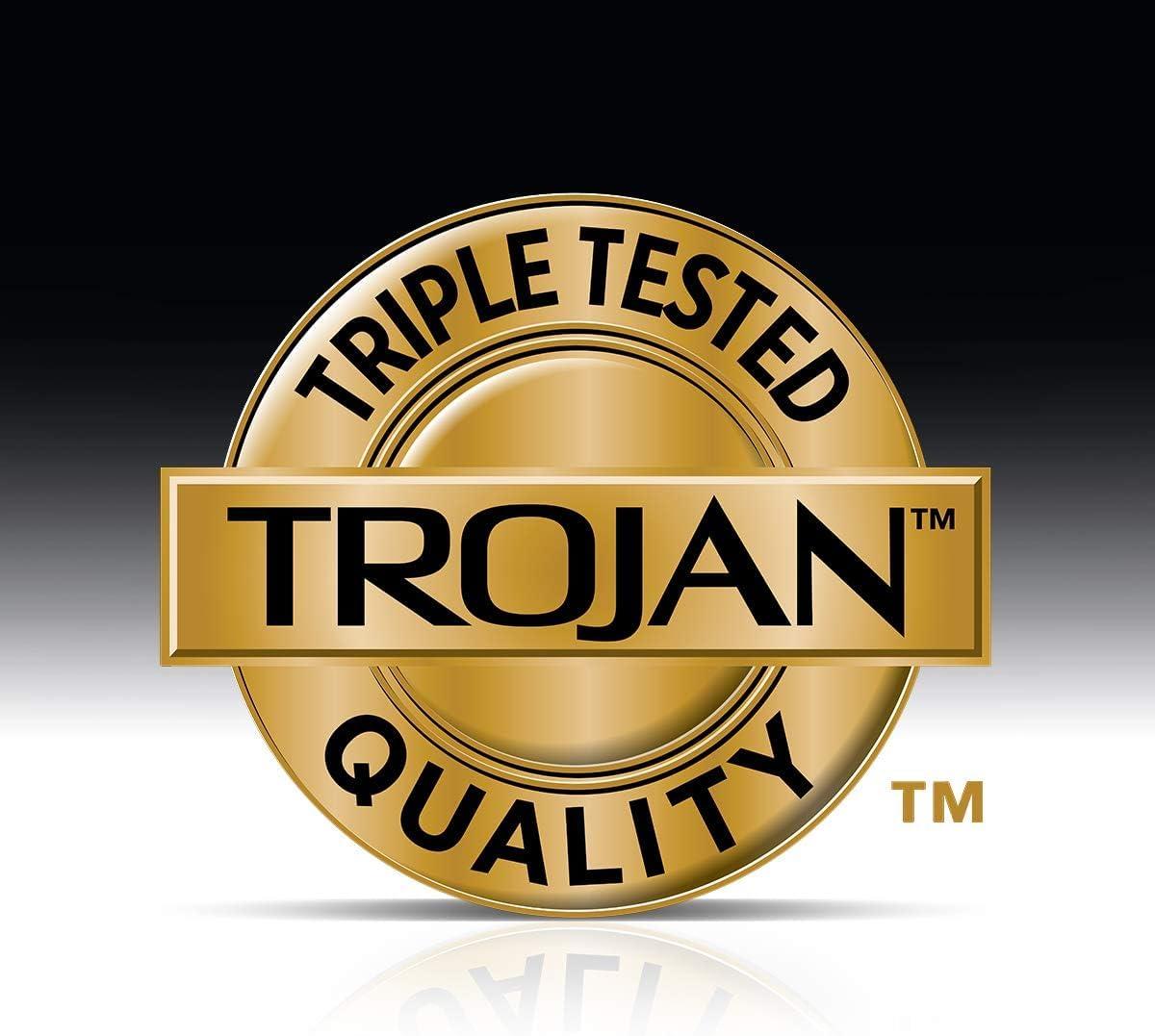TROJAN Trojan Magnum XL Lubricated Premium Latex Condoms 12 Each