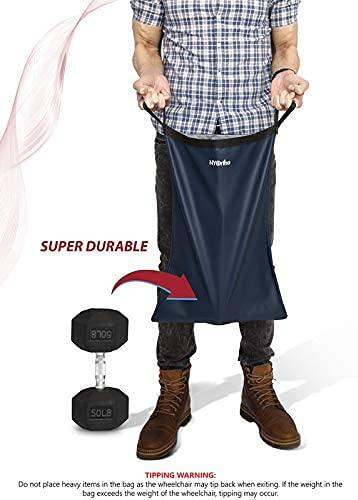 NYOrtho NYOrtho Wheelchair Footrest Bag/Leg Rest Bag/Footrest Extender Storage Bag Bariatric (Fits Wheelchair Seat Widths 22\" - 26\")