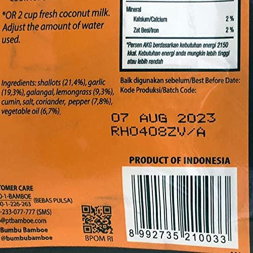 Bamboe Bumbu Opor (Indonesian White Curry) - 1.2oz [Pack of 6]