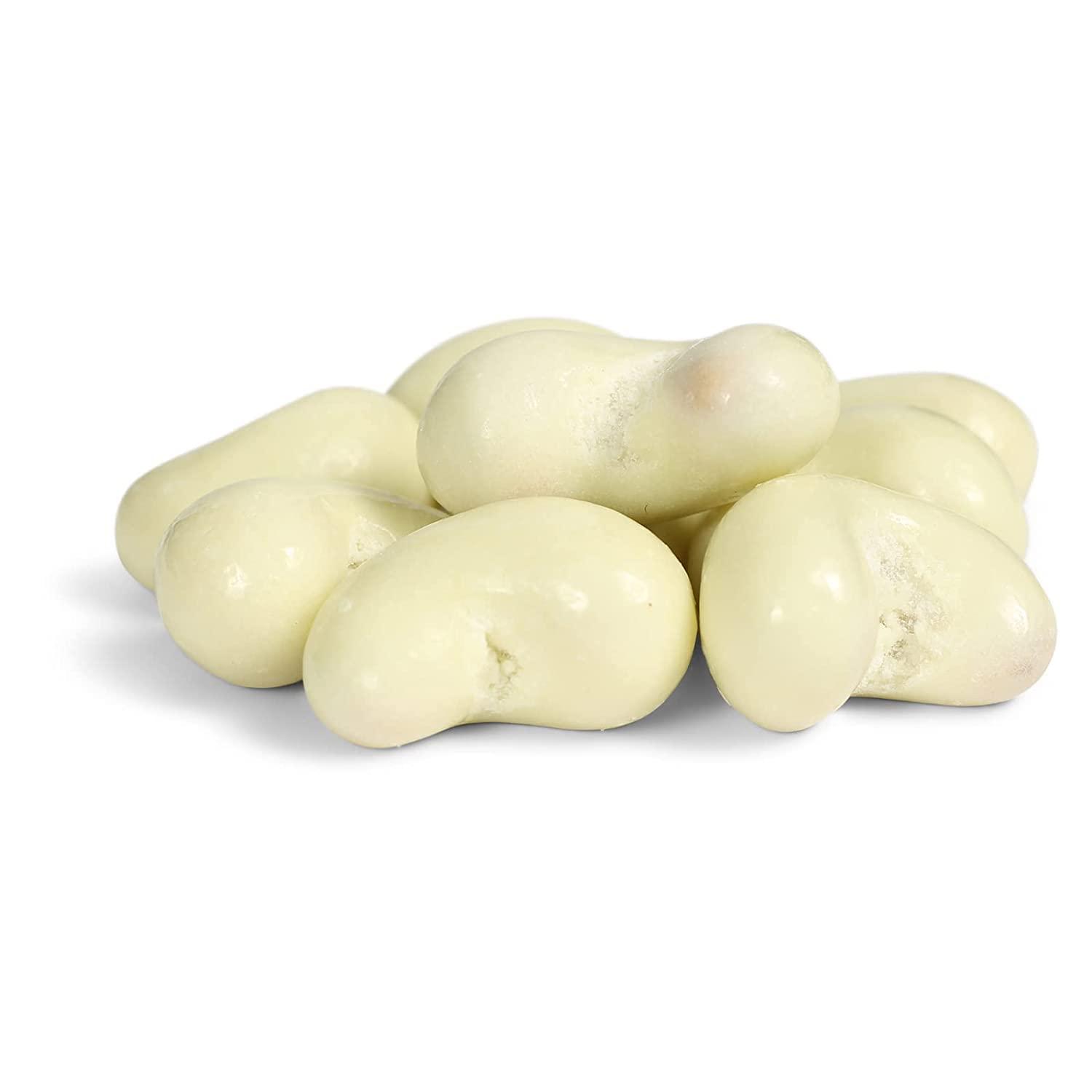 It's Delish Gourmet White Chocolate Covered Cashews by Its Delish, 1 lb (16 Oz) Bulk Bag | White Milk Chocolate Coated Cashew Nuts, Kosher Dairy