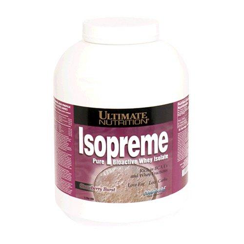 Ultimate Nutrition Ultimate Nutrition Isopreme Pure Bioactive Whey Isolate, Strawberry Burst, 80 Ounces
