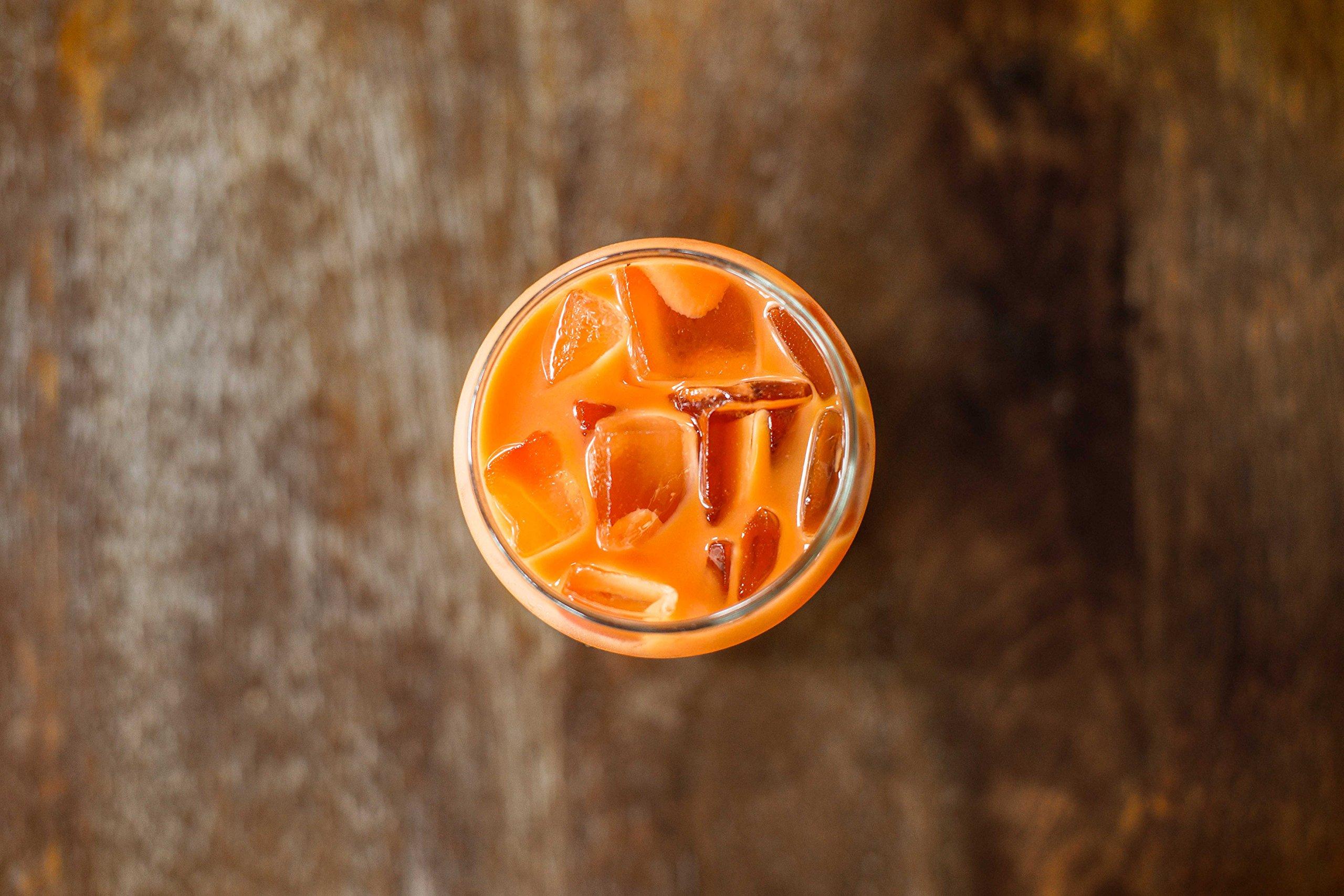 Yim Tea Co. Yim Tea Co. - Thai Tea - 100% Natural Loose Leaf Tea Mix - Made with Assam Black Tea - Makes Iced Tea and Boba Tea - By Yim Tea Co. (200g)