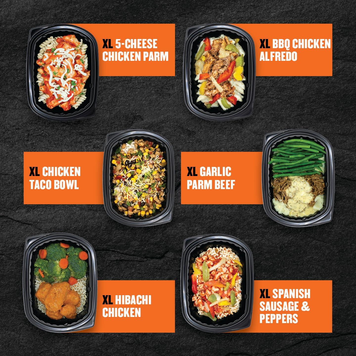 Clean Eatz Clean Eatz High Protein Meal Plan Kit, Prepared Frozen Meals, Calorie-Controlled Entree Pack, High Calorie, Nutrients Dense, Pack of 6 Prepared Meals, Single Serving, Lunch & Dinner