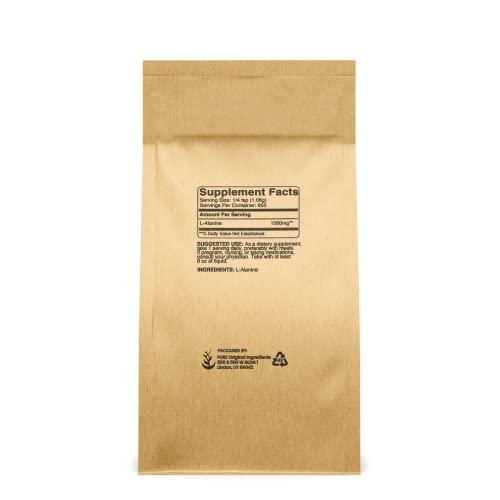 PURE ORIGINAL INGREDIENTS PURE ORIGINAL INGREDIENTS L-Alanine Powder (2 lb) Lab Verified, Always Pure, No Fillers Or Additives