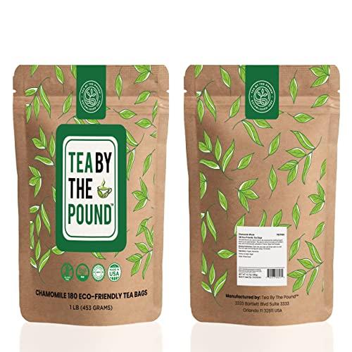 Special Tea Company Chamomile Herbal Tea - 180 Tea Bags Caffeine Free, Gluten Free, Dairy Free, & Sleep Time Tea | Chamomile Flowers Aroma - For Relieving Stress | Brew Hot or Iced