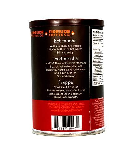 Fireside Coffee Fireside Coffee Company - Cafe Mocha S’mores - 8 oz Canister - Hot Mocha - Iced Mocha - Frappe - S’Mores