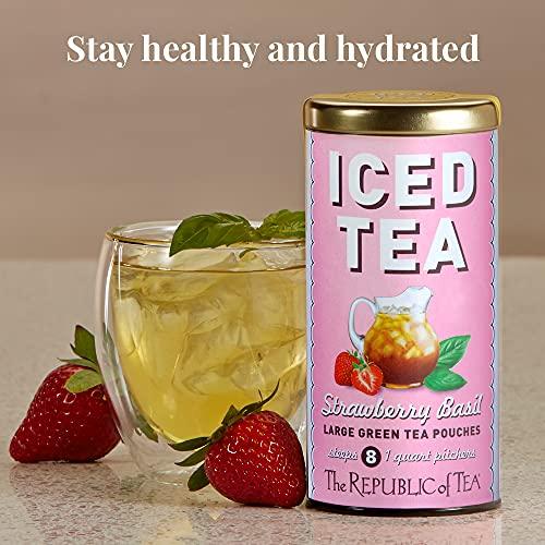 The Republic of Tea The Republic of Tea Strawberry Basil Green Tea, 8-ct