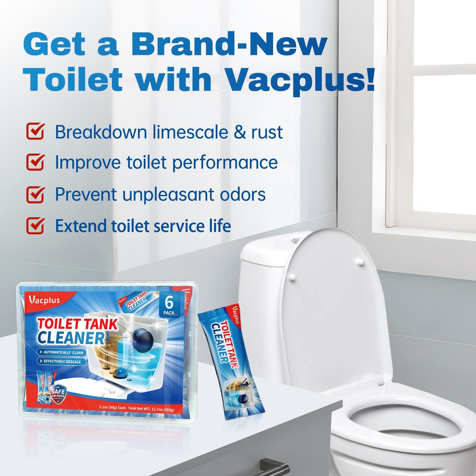Vacplus Vacplus Toilet Tank Cleaner, 6 Pack, Automatic Toilet Descaler, Toilet Mold Remover, Toilet Bowl Cleaners Remove Rust