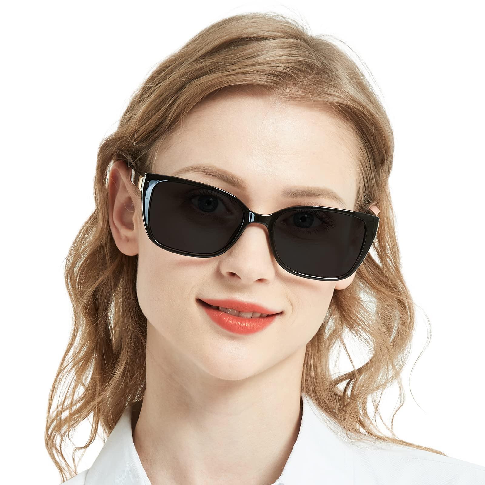WEMOOTANTS WEMOOTANTS Large Sunglasses 1.25 for Reading Womens Black Sun Glasses Readers 1.0 125 1.5 1.75 2.0 2.25 2.5 2.75 3.0 3.5 4.0