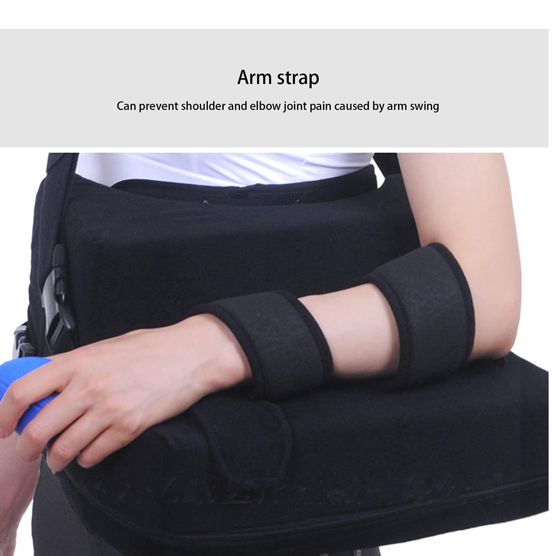 WILLQ WILLQ Shoulder Immobilizer for Shoulder Injury Torn Rotator Cuffsublexion Surgery Dislocated Broken Arm Immobilizer Post-op Shoulder Arm Brace Shoulder Immobilizer with Abduction Sling,Right