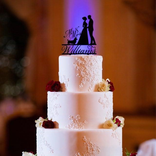 snzazhe Tractor Cake Topper,Tractor Wedding Cake Topper,Farmer Wedding Cake Topper,Country Wedding Cake Topper,Farmer Cake Topper,funny topper,Rustic Elegant Classic Silhouette Cake Toppers for Party Decor.